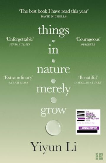 Things in Nature Merely Grow