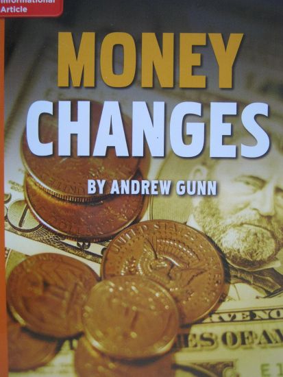 Reading Wonders Leveled Reader Money Changes: Approaching Unit 1 Week 5 Grade 6