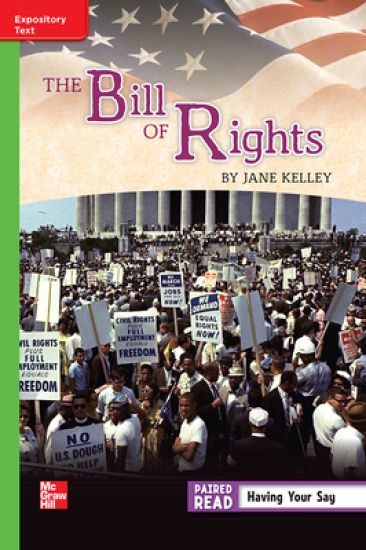 Reading Wonders Leveled Reader the Bill of Rights: Beyond Unit 2 Week 1 Grade 5