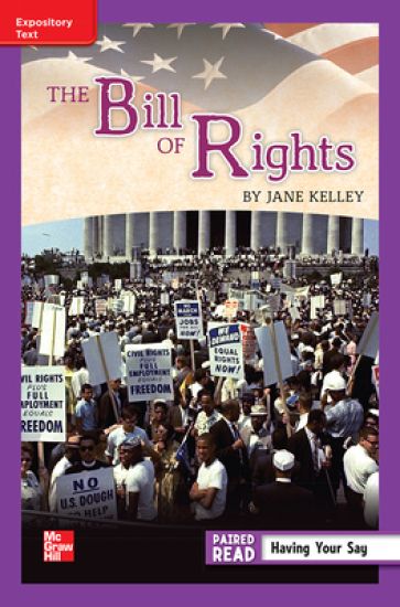 Reading Wonders Leveled Reader the Bill of Rights: Ell Unit 2 Week 1 Grade 5