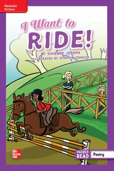 Reading Wonders Leveled Reader I Want to Ride!: Ell Unit 2 Week 5 Grade 5