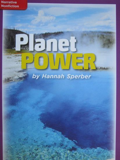 Reading Wonders Leveled Reader Planet Power: Ell Unit 6 Week 3 Grade 4