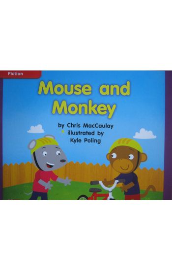 Reading Wonders Leveled Reader Mouse and Monkey Ell Unit 1 Week 1 Grade K
