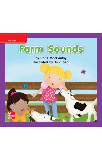 Reading Wonders Leveled Reader Farm Sounds: Ell Unit 3 Week 2 Grade K