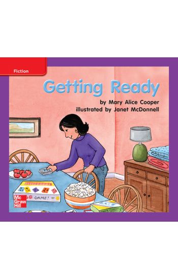 Reading Wonders Leveled Reader Getting Ready: Ell Unit 6 Week 3 Grade K