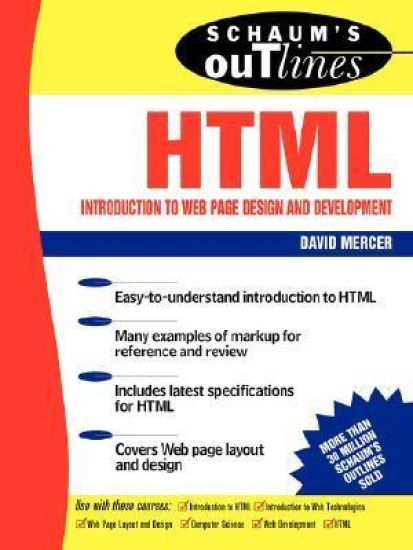 Schaum's Outline of HTML