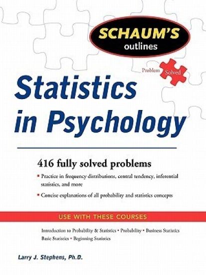 Schaum's Outline of Statistics in Psychology