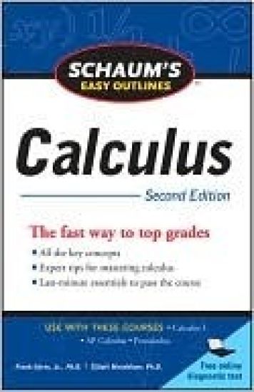 Schaum's Easy Outline of Calculus, Second Edition