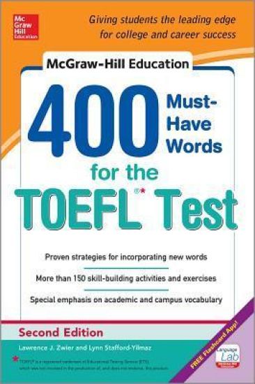 McGraw-Hill Education 400 Must-Have Words for the TOEFL