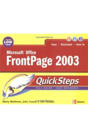Microsoft Office FrontPage 2003 QuickSteps