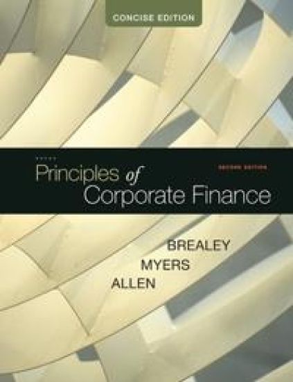 Principles of Corporate Finance, Concise – Richard Brealey, kirjan kansikuva