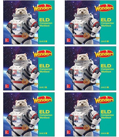 Wonders for English Learners, Gr 6 Beginner Companion Worktext Pkg