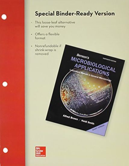 Loose Leaf Version for Benson's Microbiological Applications: Short Version