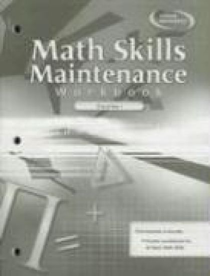 Math Skills Maintenance Workbook, Course 1