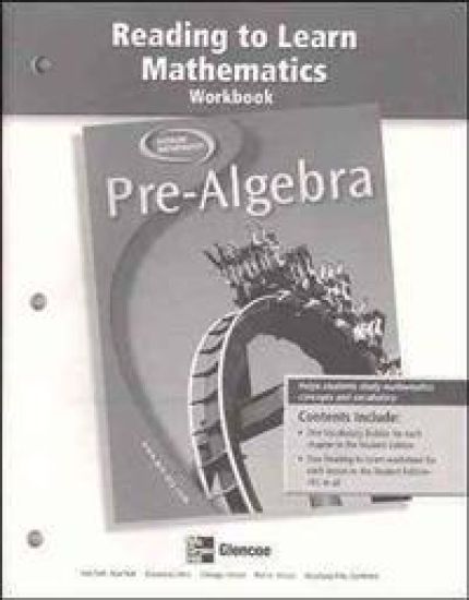 Pre-algebra, Reading to Learn Mathematics