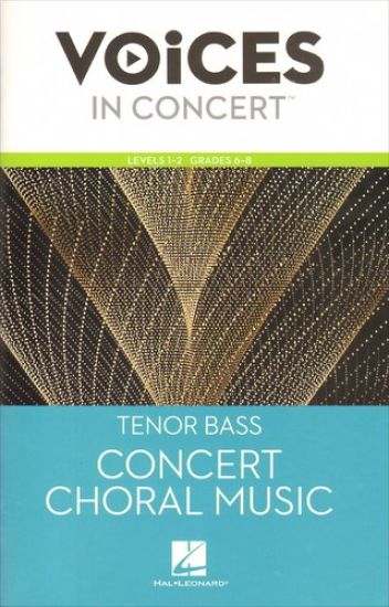 Music Studio Marketplace, Hal Leonard Levels 1-2: Tenor-Bass Concert Choral Music Book