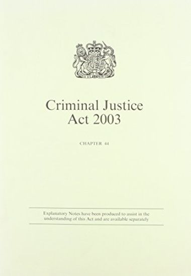 Criminal Justice Act 2003