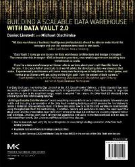 Building a Scalable Data Warehouse with Data Vault 2.0 – Daniel Linstedt, kirjan kansikuva