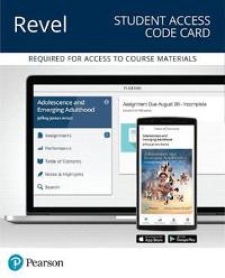Revel for Adolescence and Emerging Adulthood