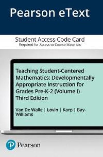 Teaching Student-Centered Mathematics