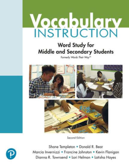 Vocabulary Instruction: Word Study for Middle and Secondary Students (Formerly Words Their Way(tm))