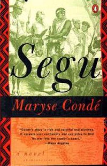 Segu – Maryse Conde, kirjan kansikuva