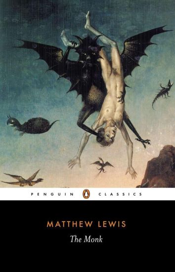 The Monk – Matthew Lewis, kirjan kansikuva