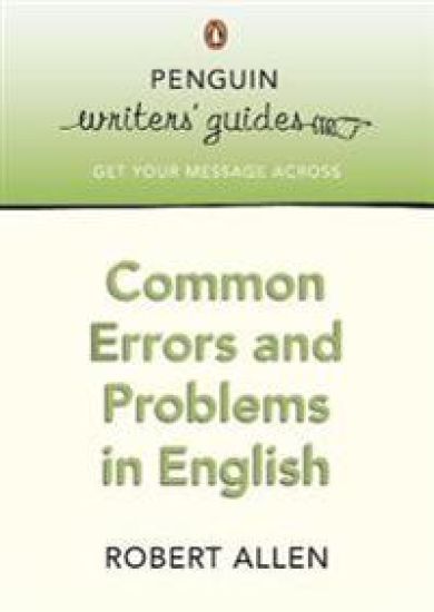 Common Errors and Problems in English
