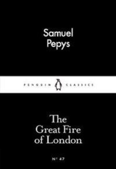 The Great Fire of London – Samuel Pepys, kirjan kansikuva