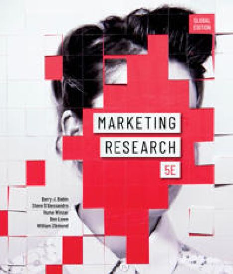 Marketing Research – Steve D'Alessandro, kirjan kansikuva