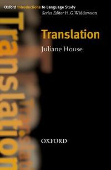Translation – Juliane House, kirjan kansikuva