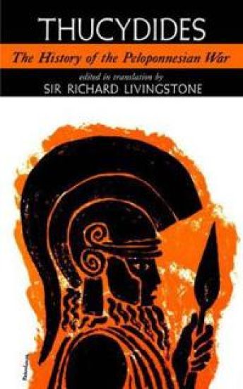 The History of the Peloponnesian War – Thucydides ., kirjan kansikuva