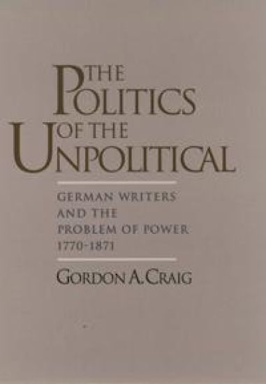 The Politics of the Unpolitical