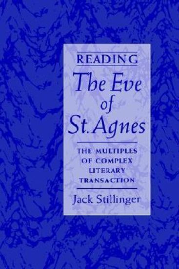 Reading The Eve of St Agnes