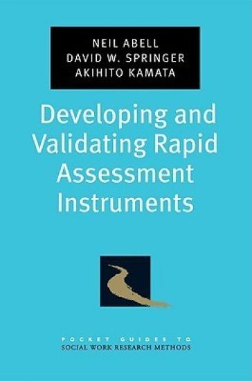 Developing and Validating Rapid Assessment Instruments