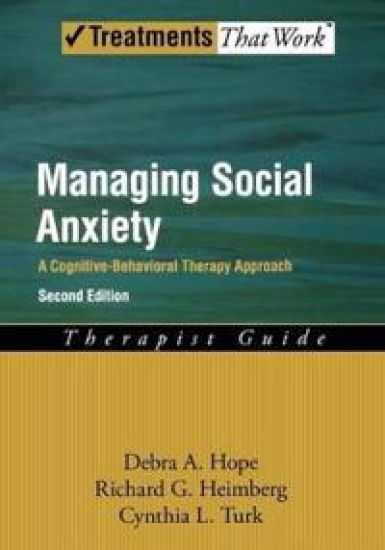 Managing Social Anxiety, Therapist Guide