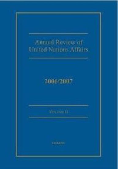 Annual Review of United Nations Affairs