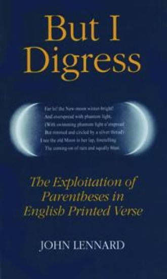 But I Digress