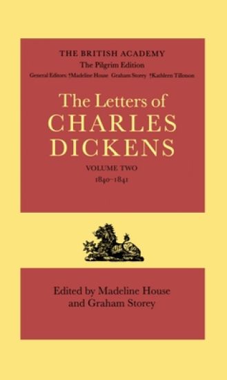 The Pilgrim Edition of the Letters of Charles Dickens: Volume 2. 1840-1841 – Charles Dickens, kirjan kansikuva