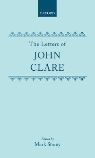 The Letters of John Clare – John Clare, kirjan kansikuva