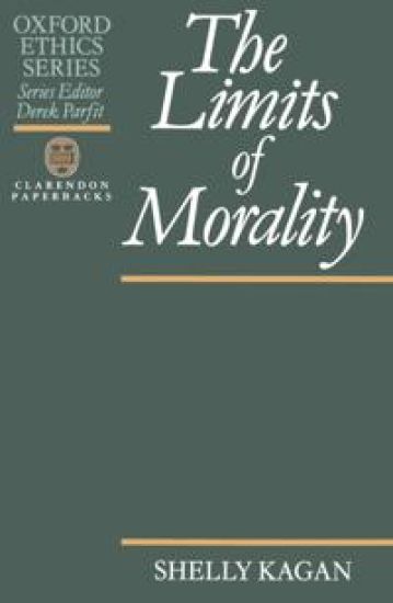 The Limits of Morality – Shelly Kagan, kirjan kansikuva