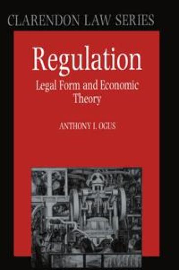 Regulation – Anthony Ogus, kirjan kansikuva