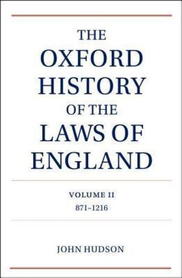 The Oxford History of the Laws of England Volume II