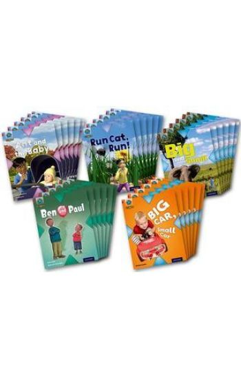 Project X Origins: Red Book Band, Oxford Level 2: Big and Small: Class Pack of 30