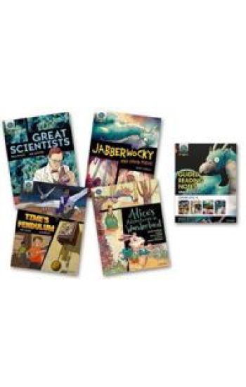 Project X Origins Graphic Texts: Dark Red Book Band, Oxford Level 18: Mixed Pack of 4