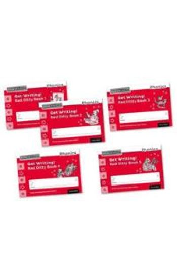 Read Write Inc. Phonics: Get Writing! Red Ditty Books 1-5 Mixed Pack of 5