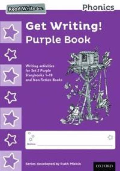 Read Write Inc. Phonics: Get Writing! Purple Book Pack of 10 – Ruth Miskin, kirjan kansikuva