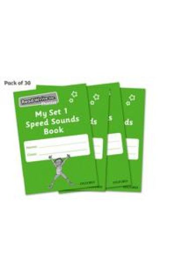 Read Write Inc. Phonics: My Set 1 Speed Sounds Book (Pack of 30)