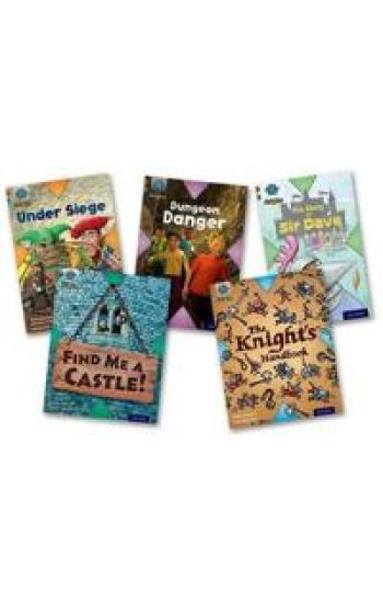 Project X Origins: Brown Book Band, Oxford Level 9: Knights and Castles: Mixed Pack of 5