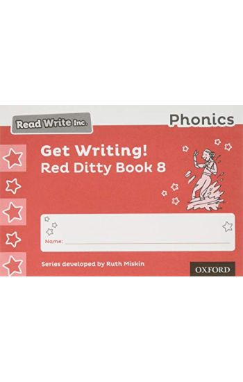 Read Write Inc. Phonics: Get Writing! Red Ditty Book 8 Pack of 10 – Ruth Miskin, kirjan kansikuva